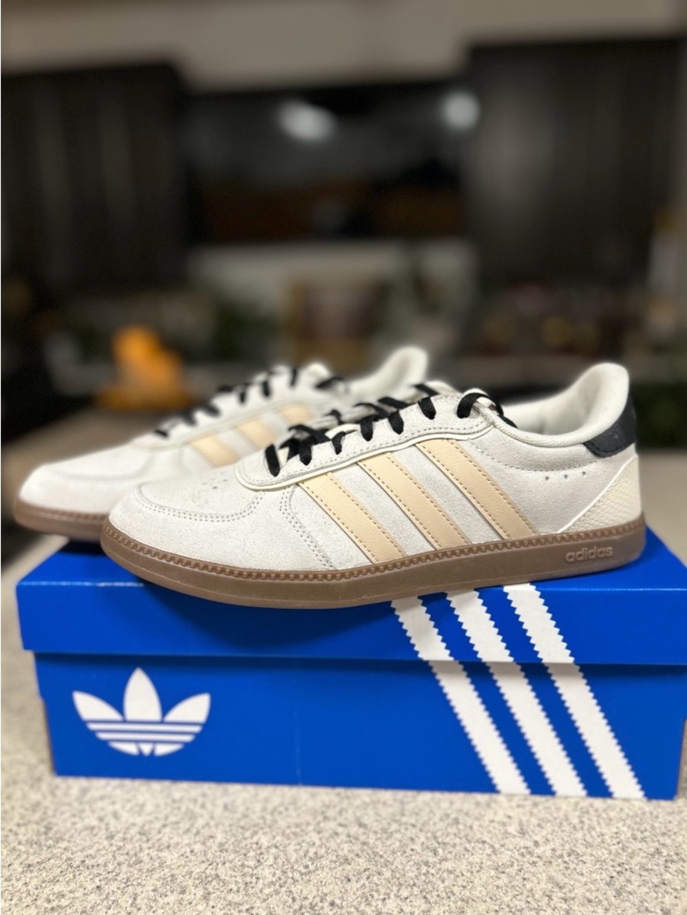 Adidas Breaknet Sleek Off White Sneakers - Size 7 NWT